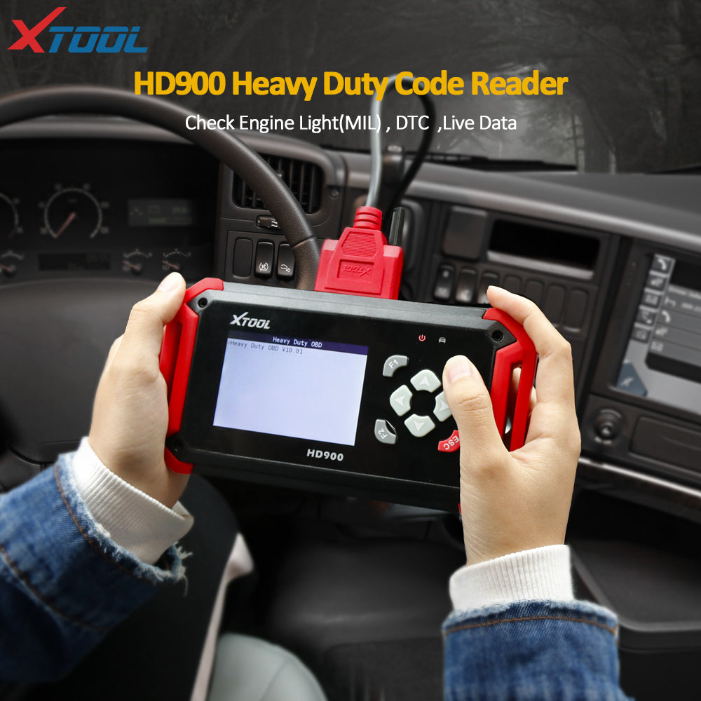 XTOOL HD900 Eobd2 OBD2 CAN BUS Heavy Duty Truck Diagnostic Scanner XTOOL HD900 Code Reader