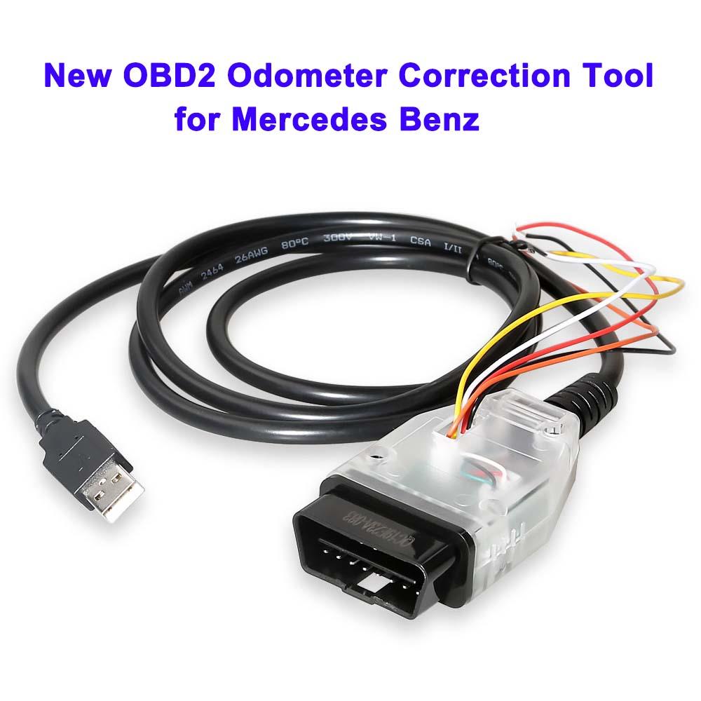 New OBD2 Odometer Correction Tool for Mercedes Benz Year 2015-2017 No Need CAN Filter