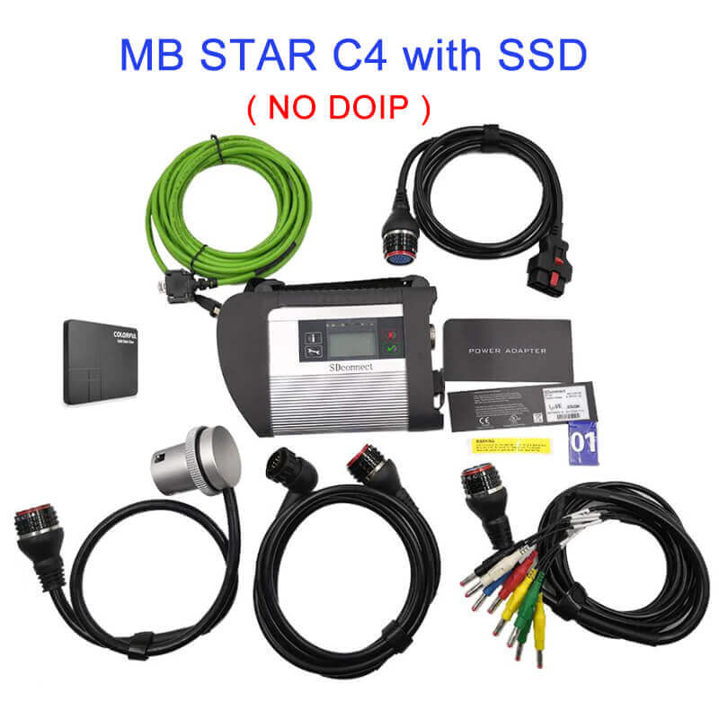 MB SD Connect C4 PLUS Star Diagnosis Support DOIP for Mercedes Benz Cars and Trucks till 2023