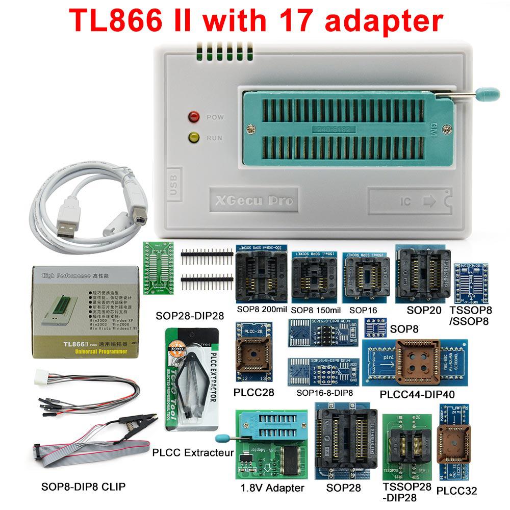 Minipro TL866II Plus Programmer TL866 PIC Bios High Speed Universal Programmer