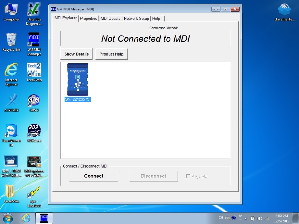 GM MDI Software HDD GDS Tech2Win Software Work With GM MDI GM MDI 2 Support Vehicles till 2020