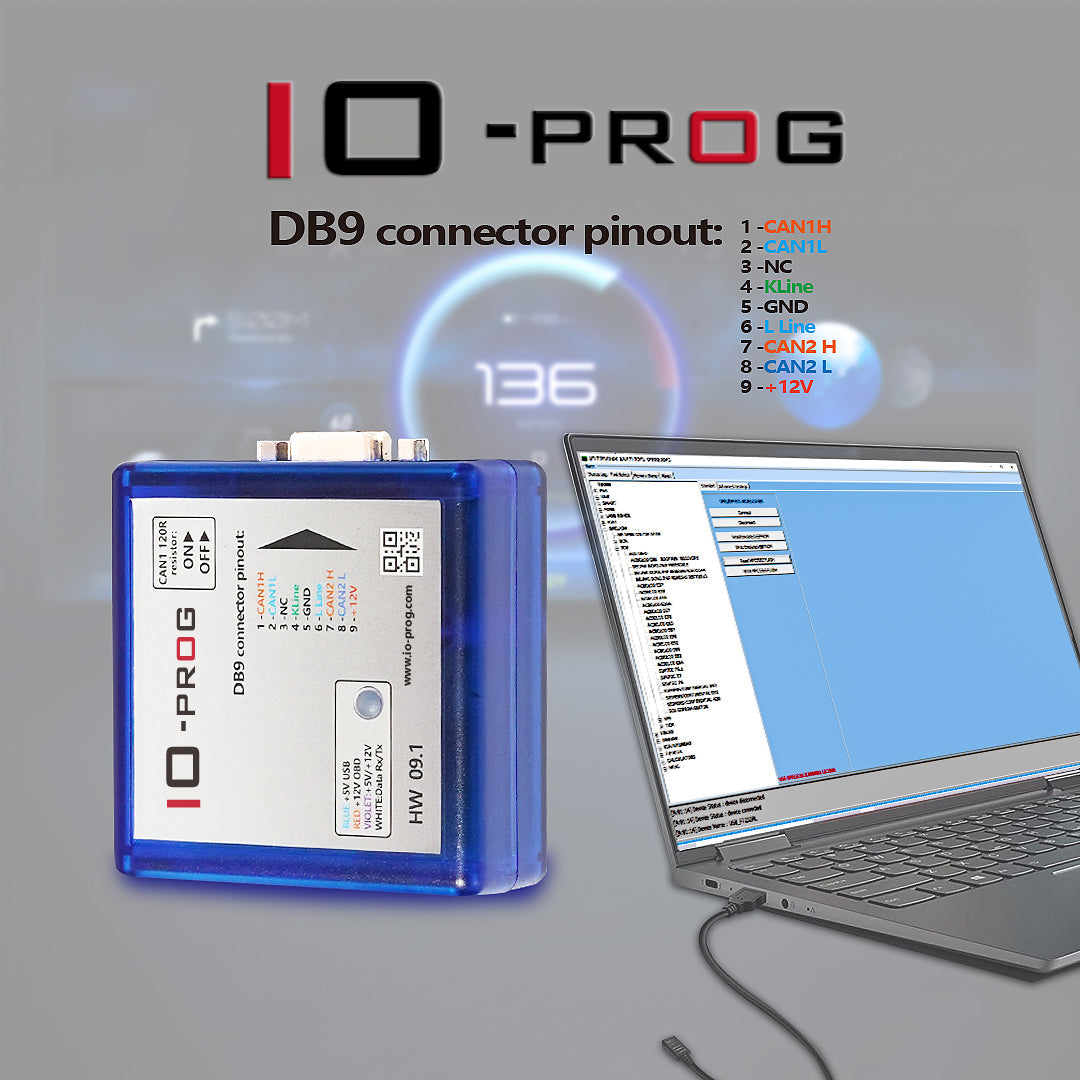 IO-PROG ECU Programmer With GM/OPEL ECU Activation Modules & Functions
