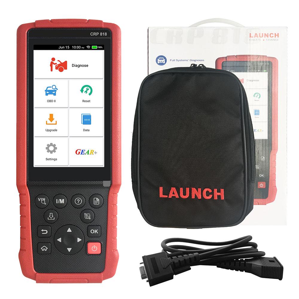 LAUNCH CRP808 Hand Held Launch Easydiag 4.0 Customize for American & Euro & Asian cars