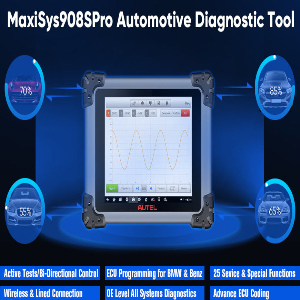 Autel MaxiSYS MS908S Pro Auto Diagnostic Scanner Tool