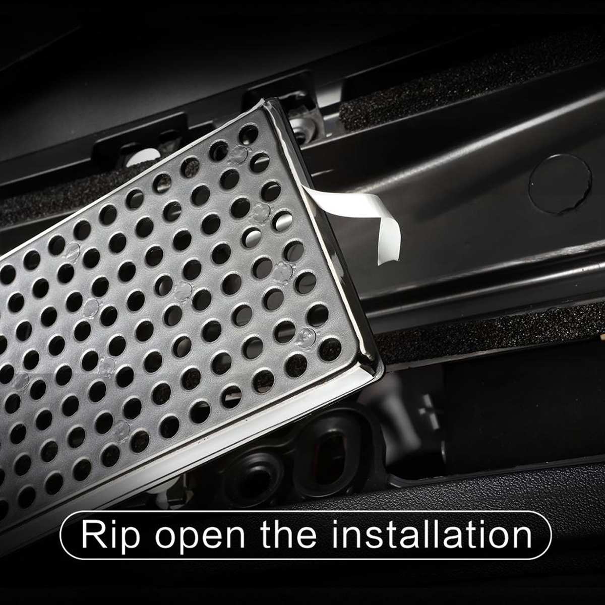 Air Inlet Vent Grille Cover Dustproof Anti-dirty Purification Air Filter Car Accessories For 2017-2020 Tesla Model 3