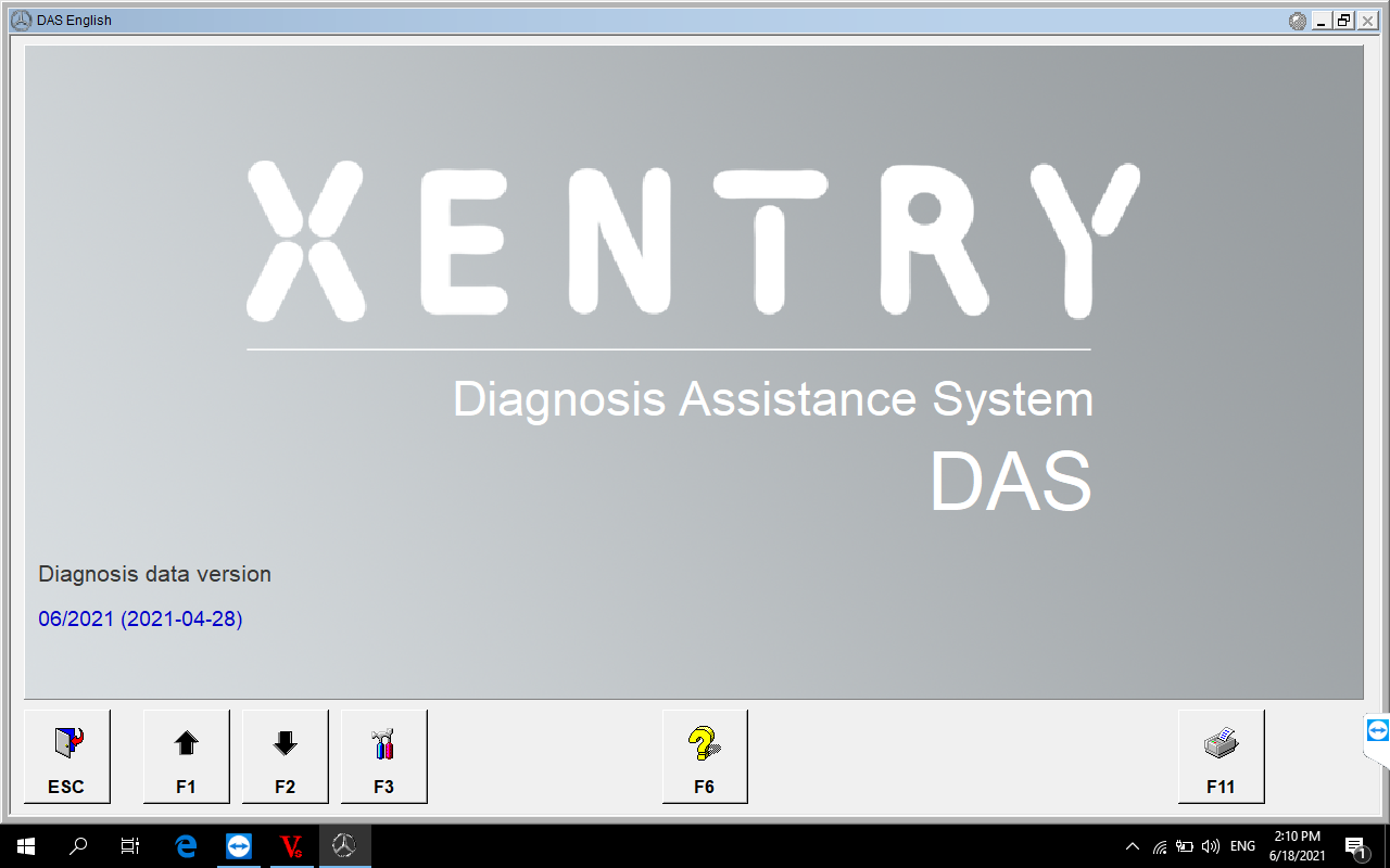 OEM C6 XENTRY Software V2021.12 for Benz C6 OEM Xentry Diagnostic VCI