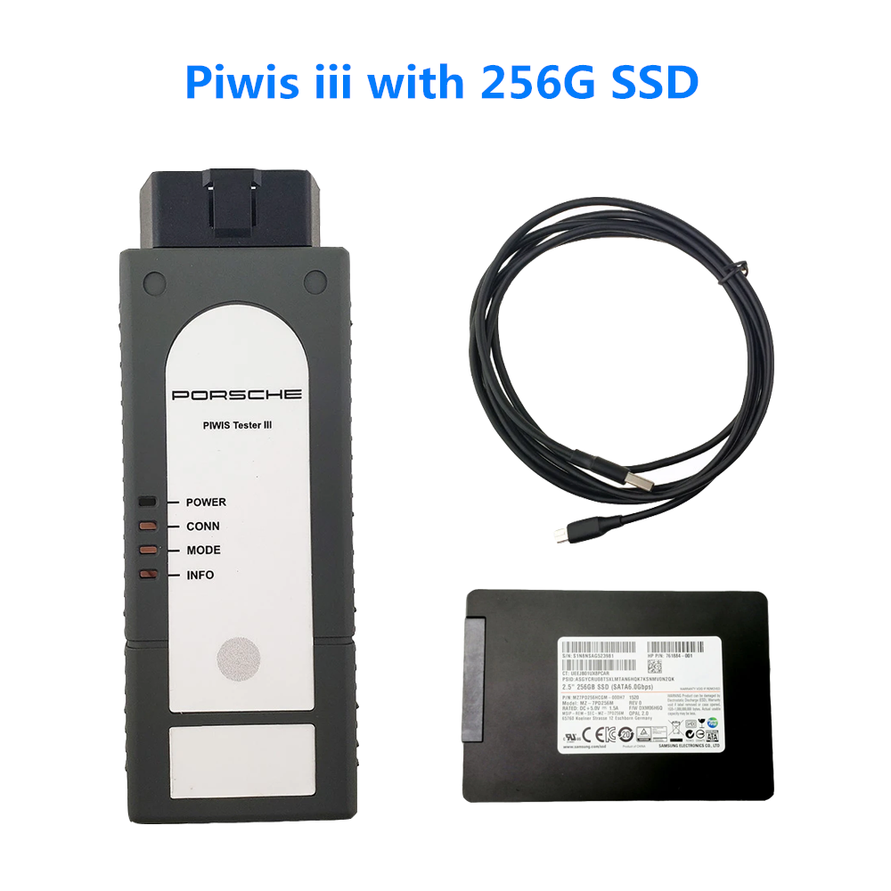 Piwis III for Porsche V39.900 Piwis 3 Software Support Diagnosis and Programming till 2020