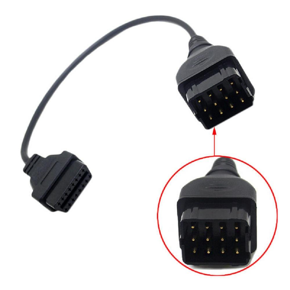 12Pin to 16Pin OBDII Diagnostic Cable for Renault