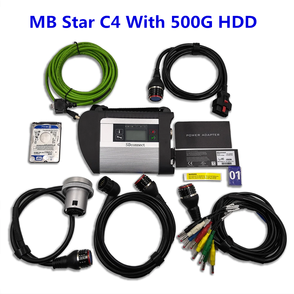 MB Star C4 Multiplexer SD Connect C4 for Benz Cars Support Diagnosis & Programming till 2023
