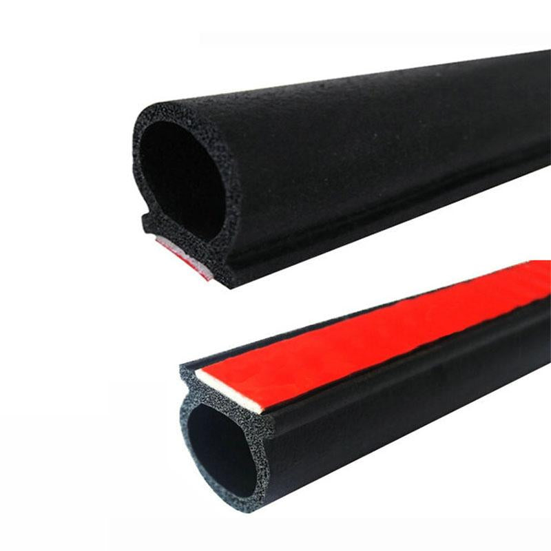 Car Door Seal Strip Noise Insulation Anti-Dust Soundproofing Car Rubber Seal For 2017-2021 Tesla Model 3
