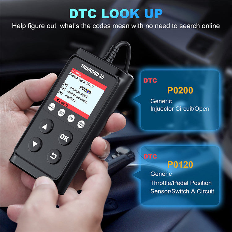 THINKCAR ThinkOBD 20 OBD2 Scanner – HONGKONG IXUANER TECH CO., LIMITED