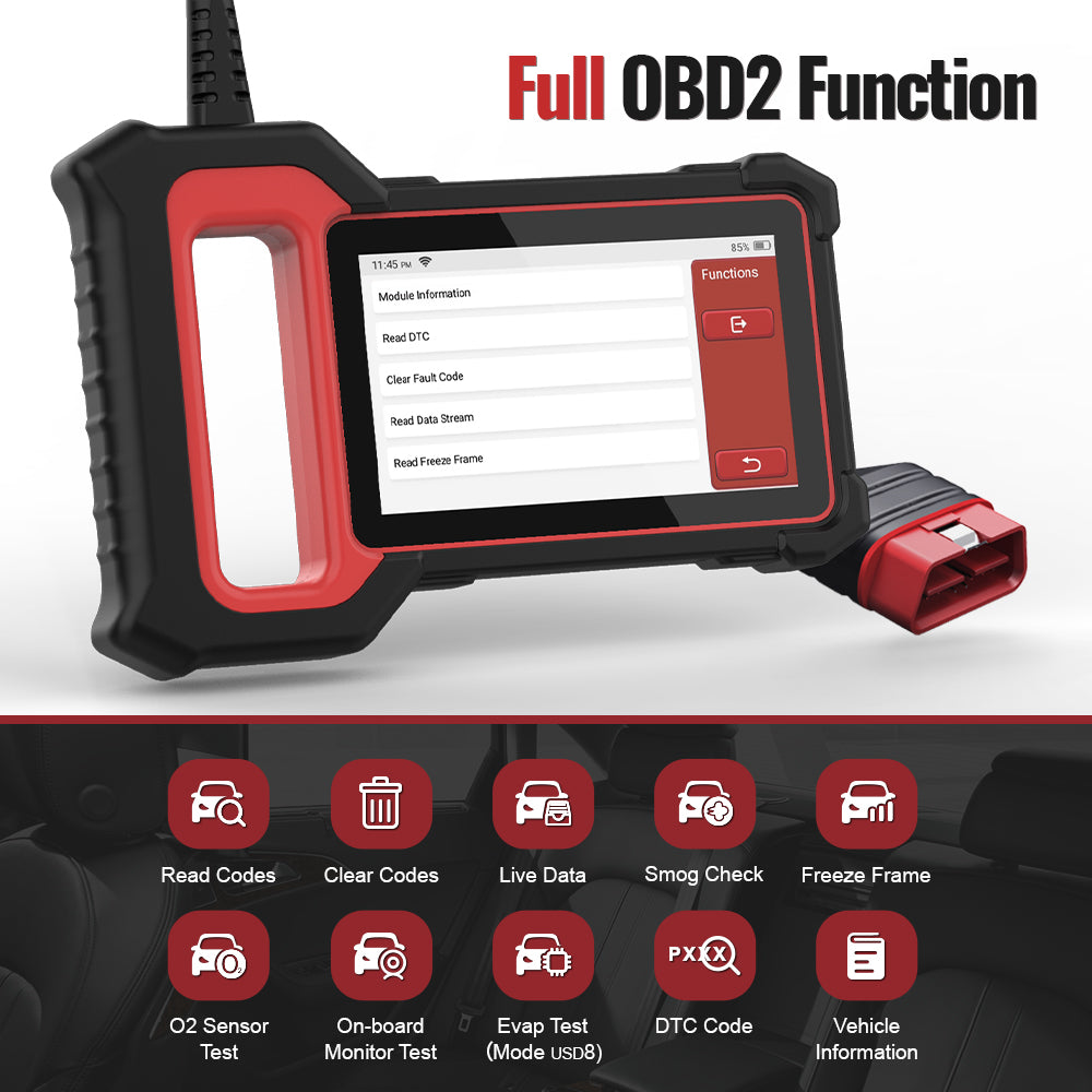 THINKCAR Thinkscan Plus S7 OBD2 Scanner Code Reader Full System Car Diagnostic Tool