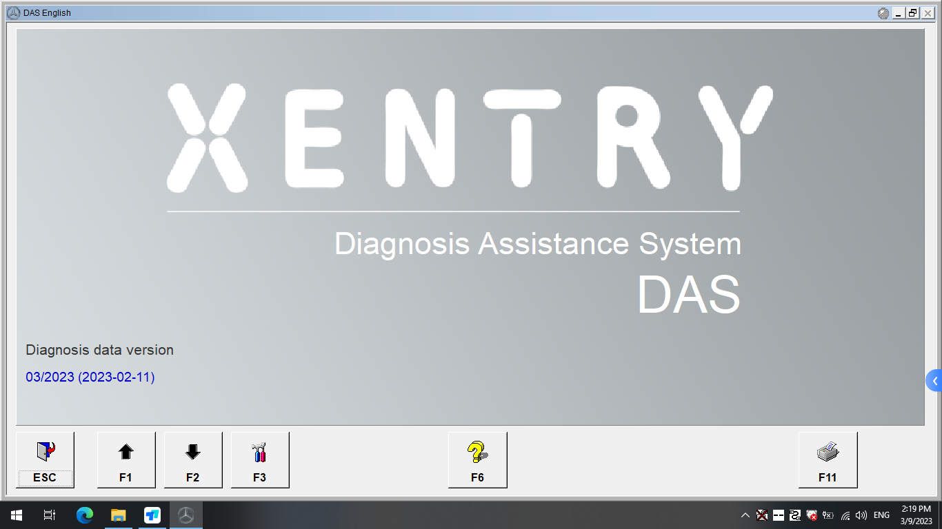 V2023.03 Star Diagnostic Software with Xentry/DAS/EPC/WIS/Vediamo/DTS Installed HDD/SSD