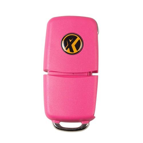 Xhorse XKB502EN Wire Universal Remote Key B5 Style 3 Buttons for VW VVDI Key Tool English Version 5pcs/lot