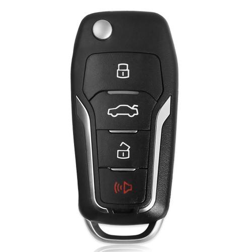 Xhorse XKFO01EN X013 Series Universal Remote Key Fob 4 Buttons Ford Style 10pcs/lot