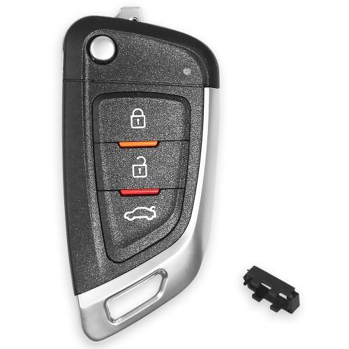 Xhorse XKKF02EN Universal Remote Key 3 Buttons for VVDI Key Tool English Version 5pcs/lot