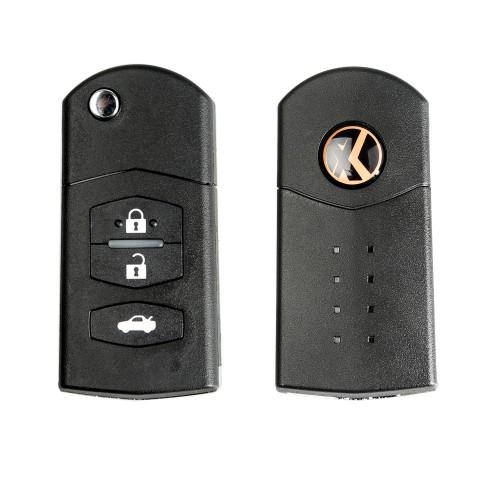 Xhorse XKMA00EN Universal Remote Key Fob 3 Buttons Mazda Style for VVDI Key Tool English Version 10pcs/lot
