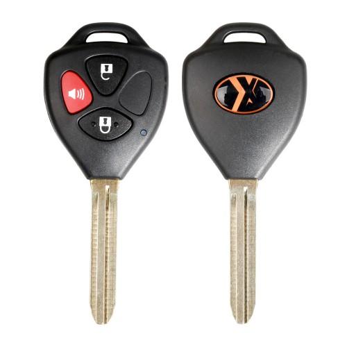 Xhorse XKTO04EN Wire Universal Remote Key Toyota Style 3 Buttons for VVDI VVDI2 Key Tool 5pcs/lot