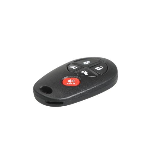 Xhorse XKTO08EN Wire Universal Remote Key Toyota Separate 5 Buttons English Version 5pcs/lot
