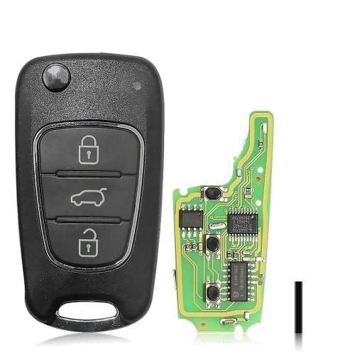 Xhorse XNHY02EN Wireless Universal Remote Key for HYUNDAI 3 Buttons Remotes for VVDI Key Tool English Version 5pcs/lot