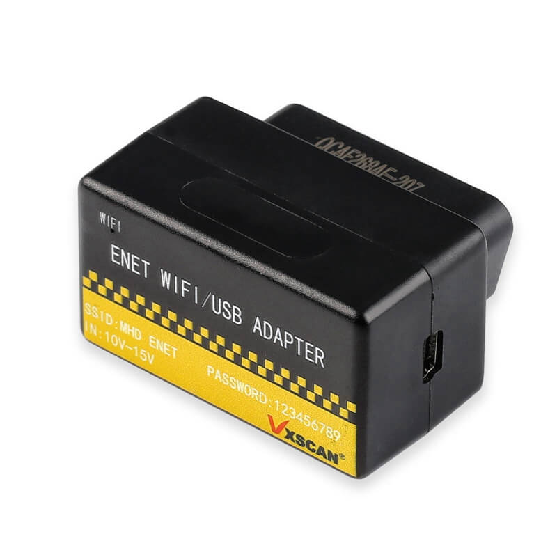 2022 OBD ENET WIFI/USB Adapter DOIP For VW/VOLVO BMW F/G-series Compatible with BimmerCode E-SYS Bootmod3 Ethernet